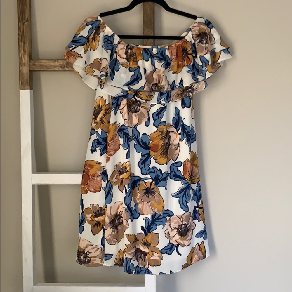 Off the shoulder dress
